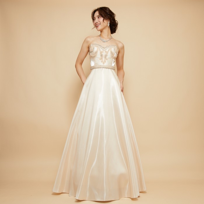 演奏会・パーティー・結婚式　シンプルAラインドレス　アナベル ANNABELLE/ ANNABELLE 2023 COLLECTION