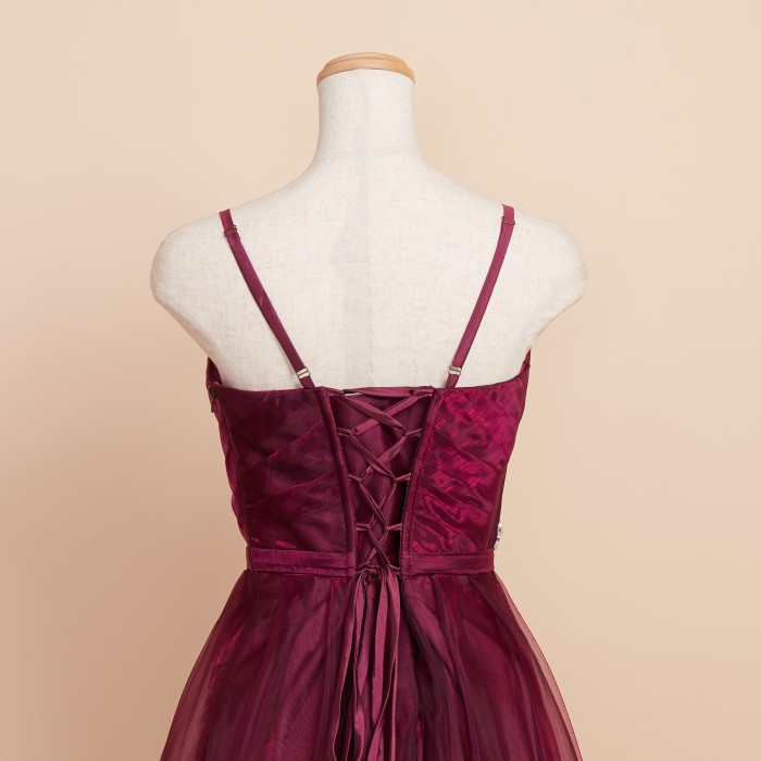 S.H.Figuarts 仮面ライダー1号 本郷猛 お値下げ】annabelle オーロラ オーガンジーレッドパープルフレアドレス